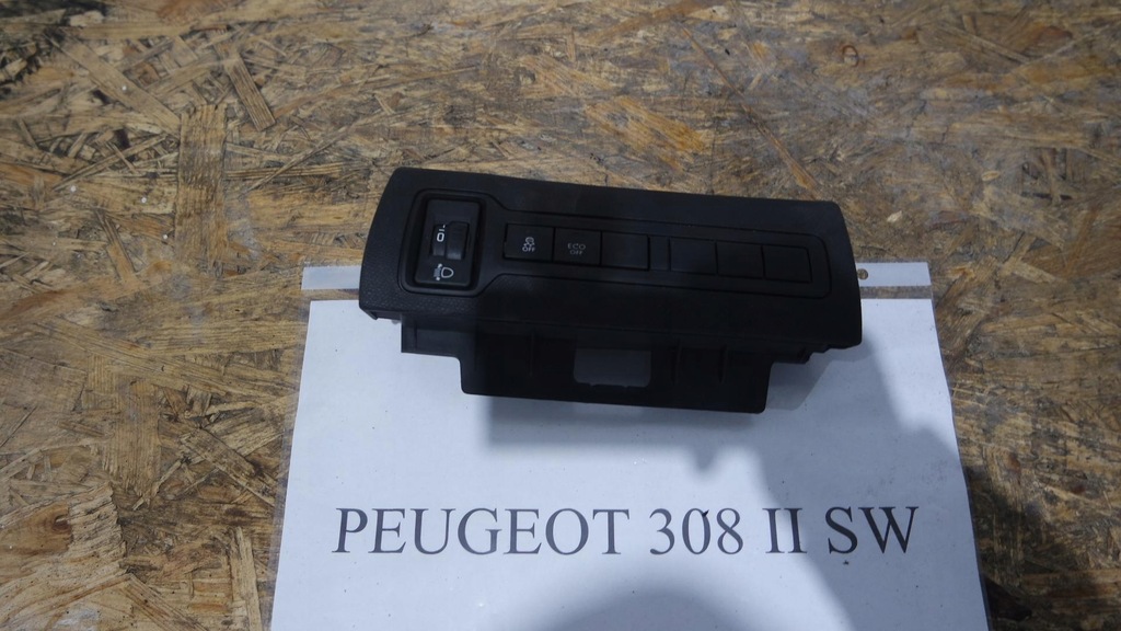 фото №1, Панель кнопка регулировки света esp eco peugeot 308 ii