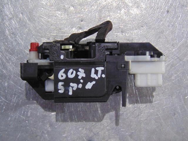 фото №4, Замок двері лівий задня peugeot 607 5 pin