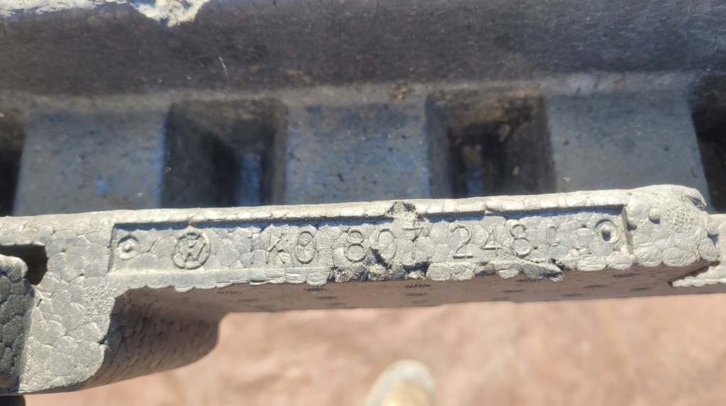 фото №13, Абсорбер пена пенополистирол бампера перед vw golf plus 1k0807248c