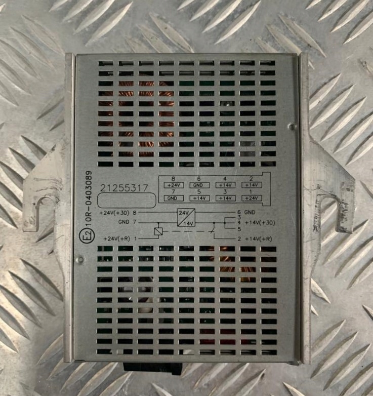 фото №1, Преобразователь напряжения 24v/12v renault 21255317