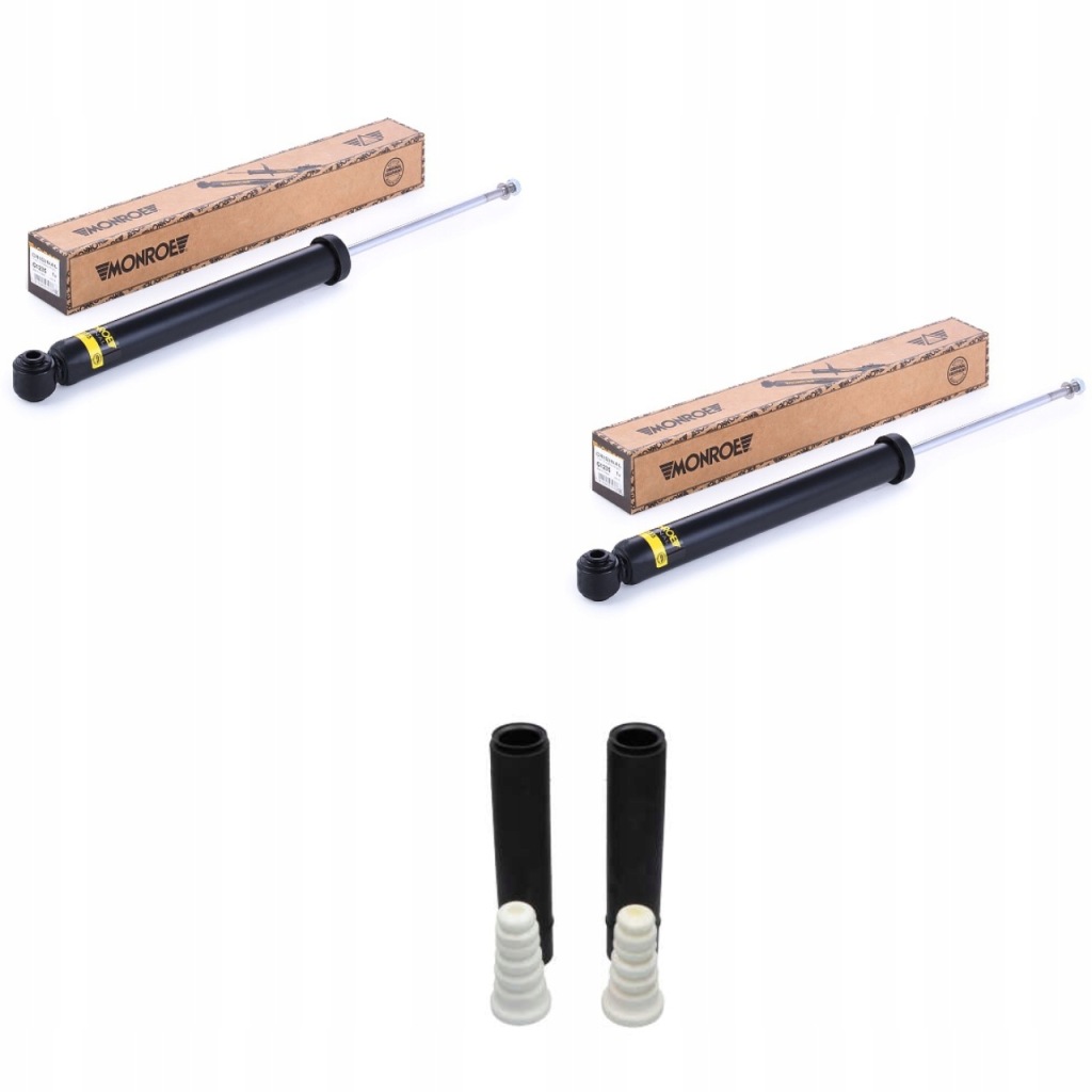 Купити Амортизатори задній + відбійники захист c-max focus mk2 volvo s40 ii v50 mazda 3