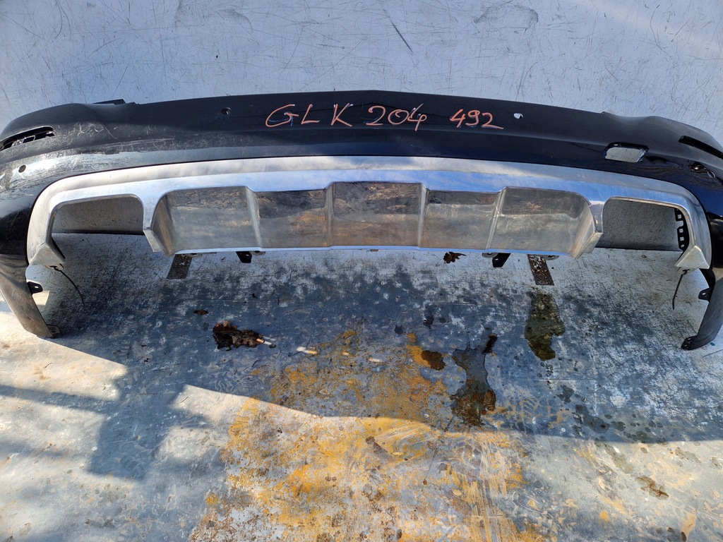 фото №10, Mercedes glk 204 x204 lift бампер задній задня хром