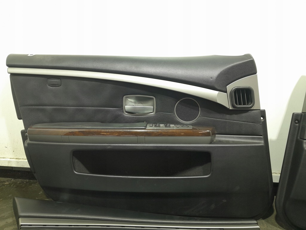 фото №13, Bmw 7 e65 lci сидіння заднє сидіння комплект оббивка двері шкіра u6sw