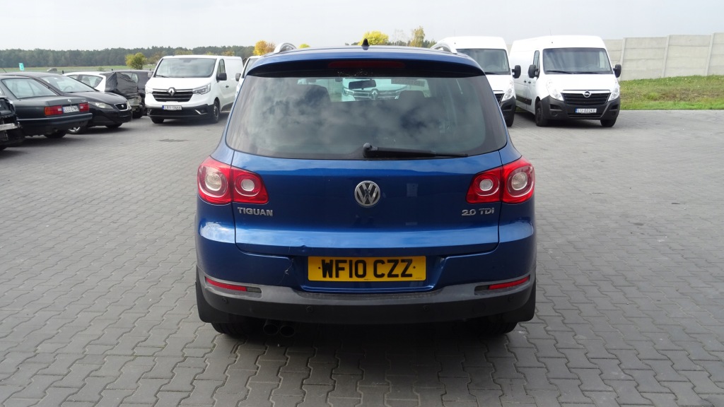фото №1, Vw tiguan i 5n бампер задняя lc5c 07-11