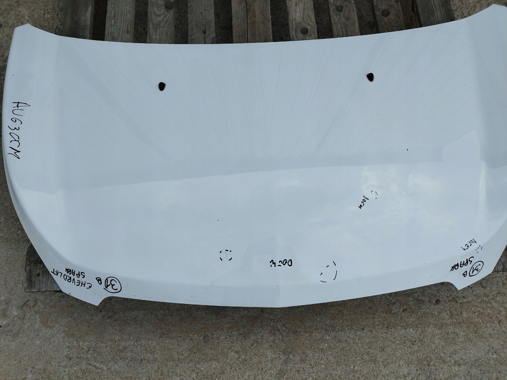 фото №7, Капот кришка двигуна chevrolet spark m300 lift 2013-2016 orygina колір gaz