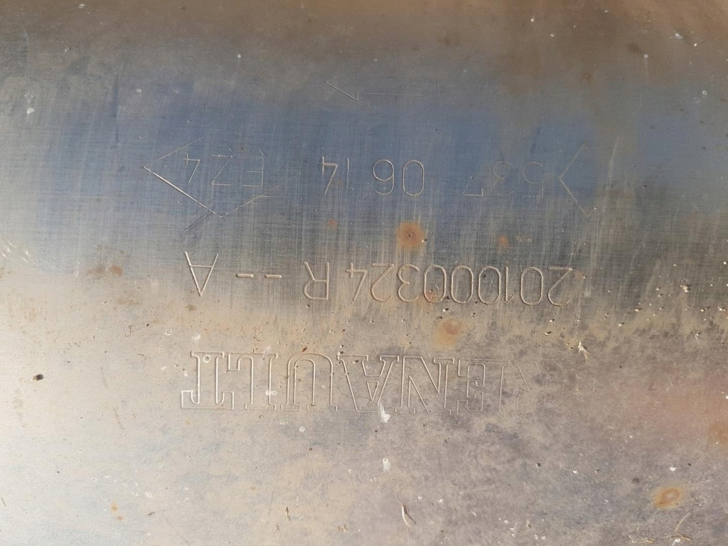 фото №3, Гаситель выхлоп 1.5dci renault clio iv 201000324r