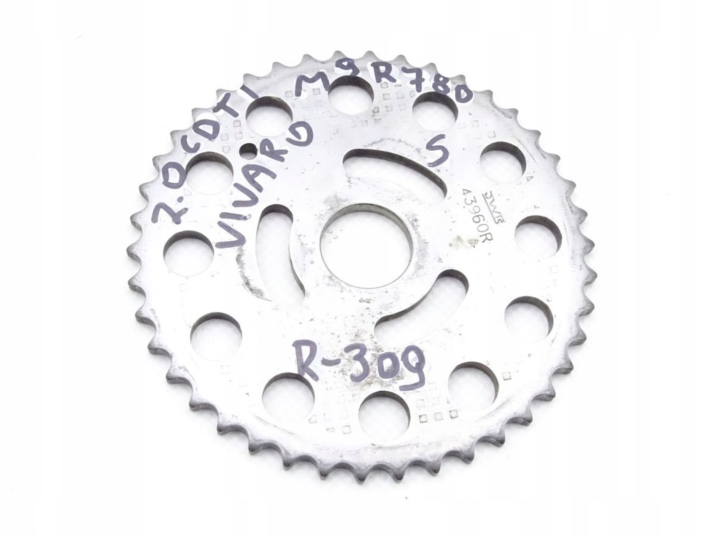 фото №1, Trafic ii vivaro 2.0 dci колесо вала розподільного валу всмоктуючий