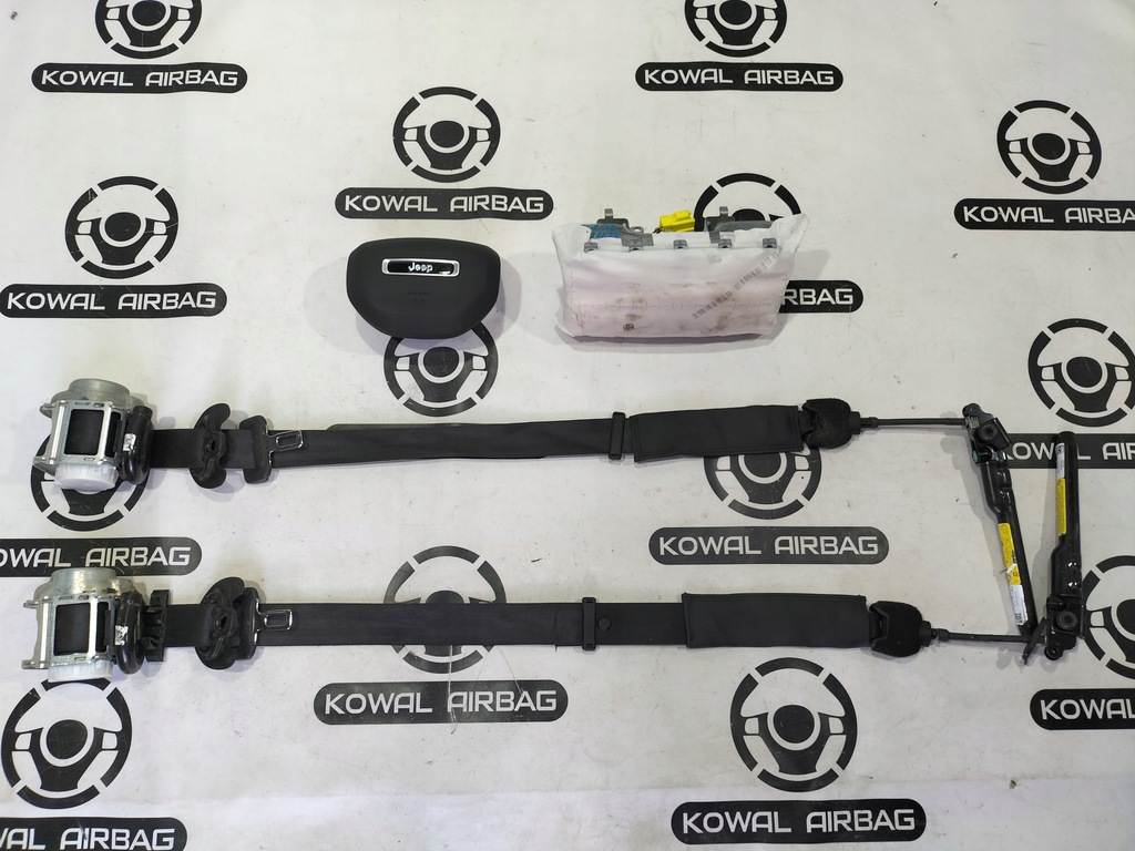 фото №8, Jeep compass ii подушка безпеки панель приладів консоль подушки безпеки ремені оригінал демонтаж