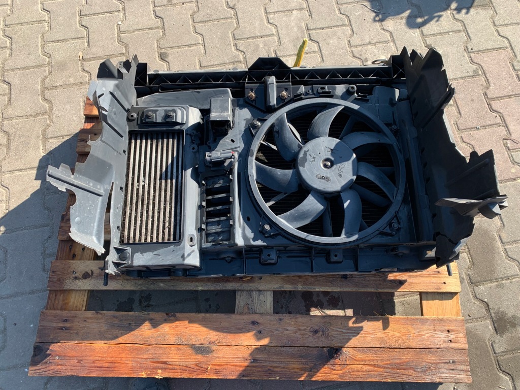 фото №10, Peugeot partner ii lift iii 15r pas передній радіатор вентилятор комплект