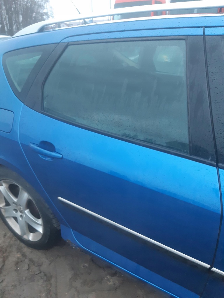фото №1, Задние правое дверь peugeot 407 kombi knnd 2006r