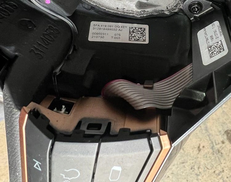 фото №12, Воздуховод мультифункция подогрев лепестки переключения cupra formentor 5fa419091dq