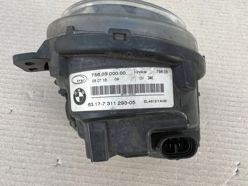 фото №7, Bmw 5 f10 f11 f07 7311293 противотуманная фара передний led левый