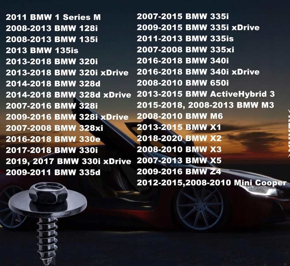 фото №11, Bmw 1 3 5 7 пластина накладка поріг захист бампер 10 sztuk накладки порогові