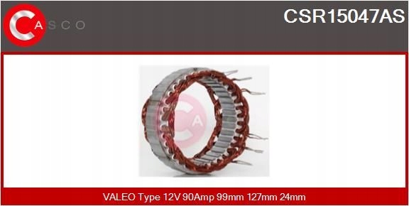 фото №2, Stator, генератор csr15047as casco