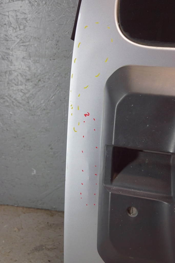 фото №8, Mitsubishi pajero iv крышка багажника багажника задняя k858