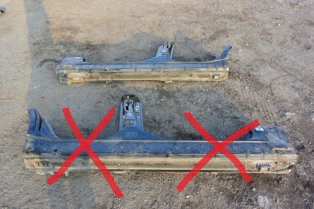 фото №1, Порог блок двигателя bok левый правый bmw x5 e70 lift 475