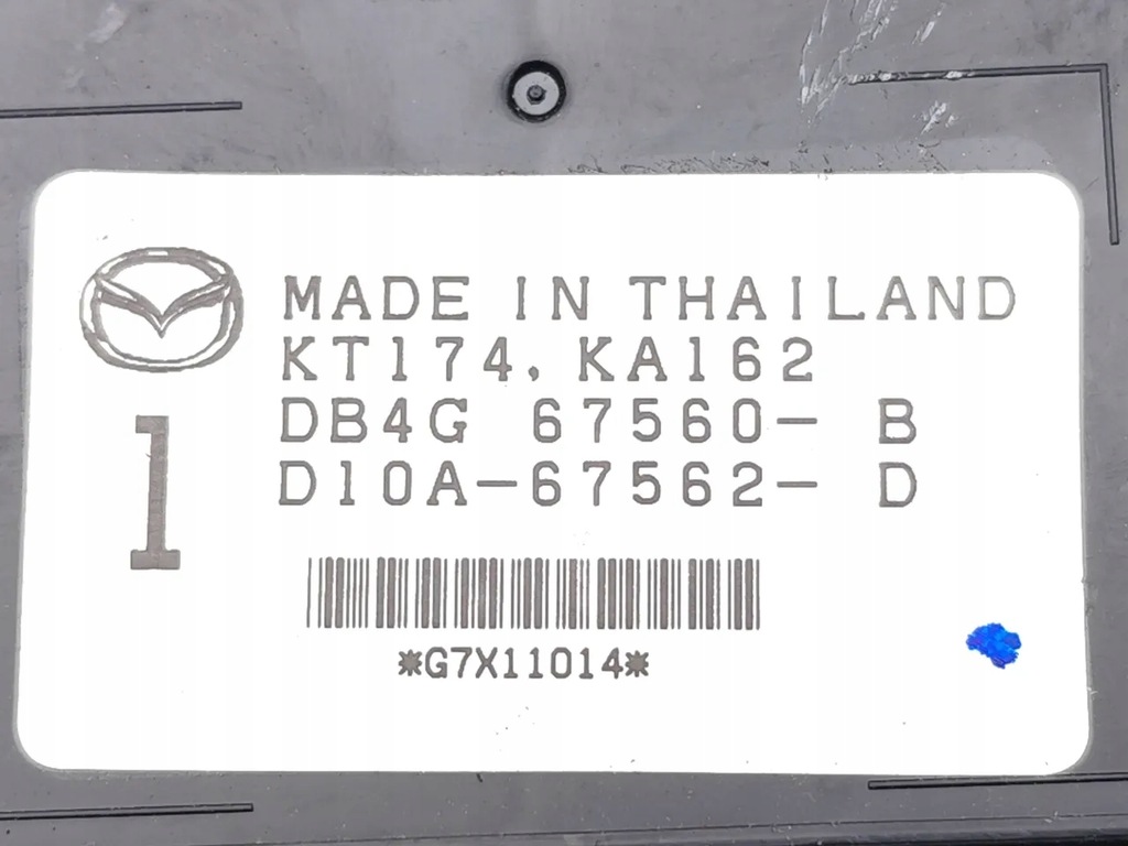 фото №7, Mazda cx-3 блок управления / модуль комфорта 2.0 skyactiv-g бензин 88kw 120 hp