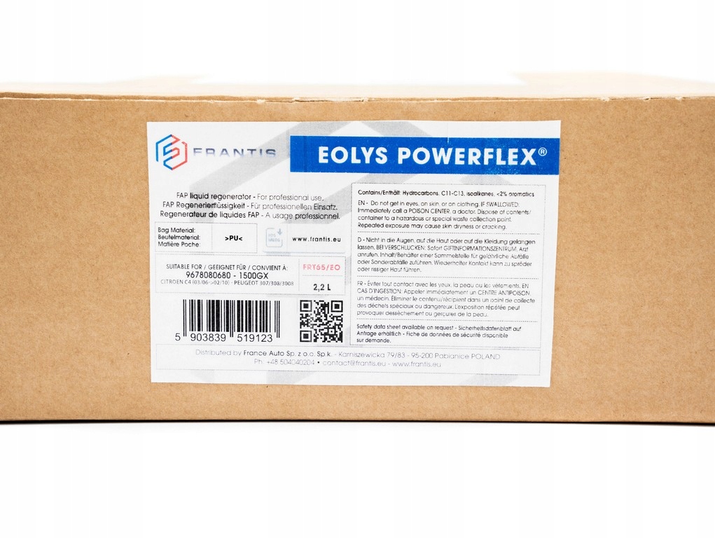 фото №4, Рідина do сажовий фільтр eolys 2.2l c4 peugeot 307 308 3008