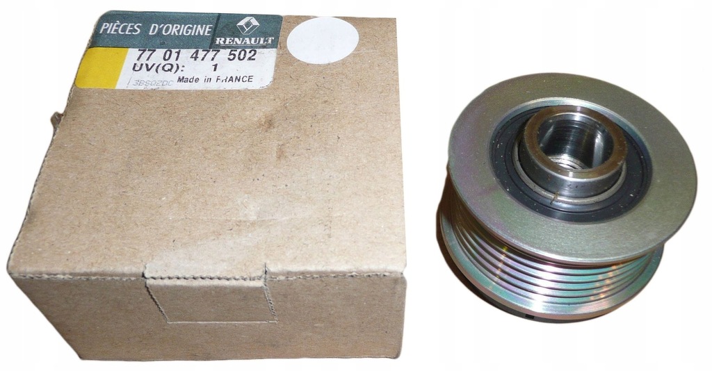 фото №1, Колесо зчеплення генератора renault clio ii kangoo 7701477502 оригінал