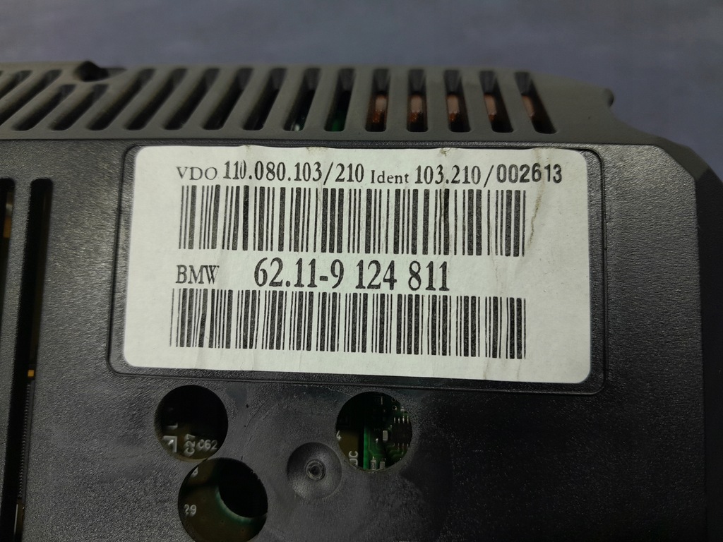 фото №5, Bmw 7 e65 e66 lci 4.4d 330 km приборы счетчик eu 9124811