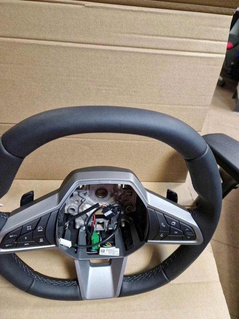 фото №7, Повітропровід пелюстки перемикання шкіра renault clio v