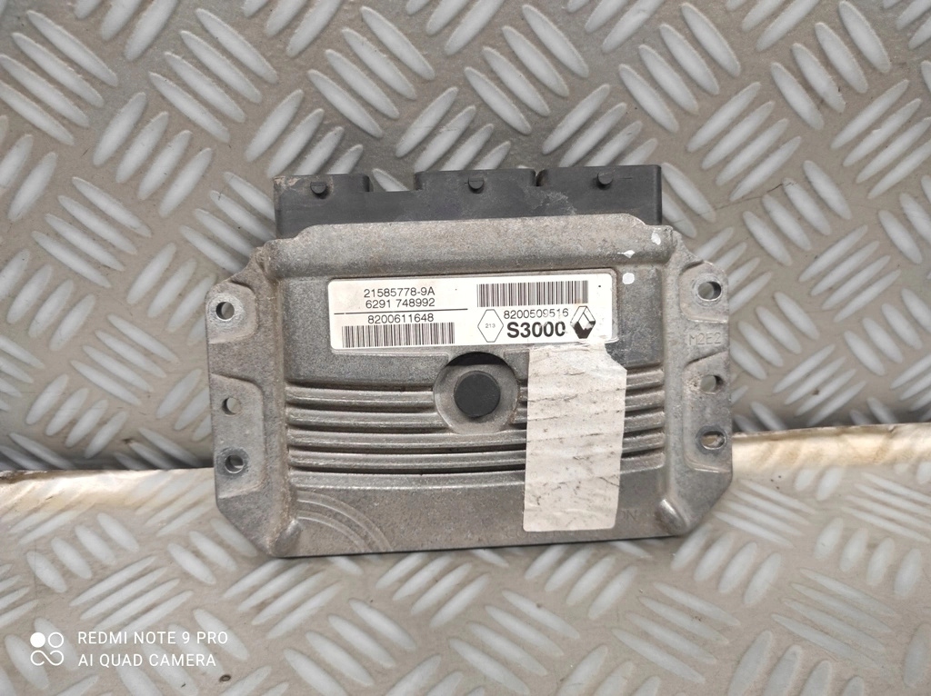 фото №1, Бортовой компьютер блок управления renault megane ii scenic ii 8200509516 21585778-9a