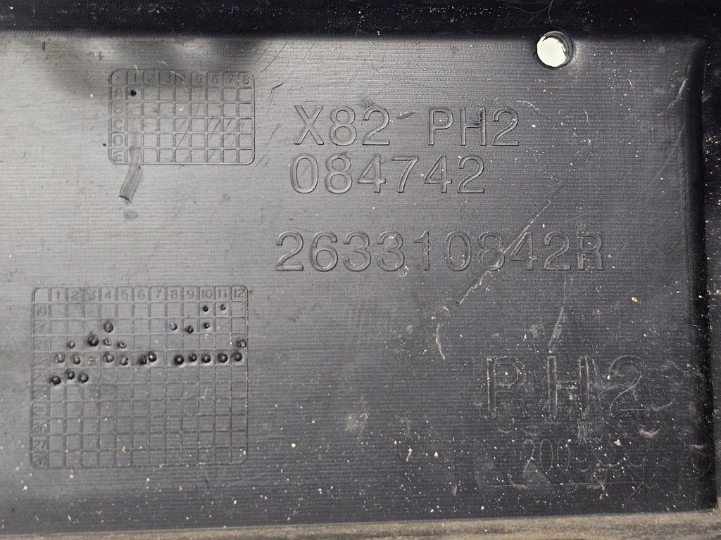 фото №10, Молдинг накладки бампера левая правая renault trafic iii lift iv 21- перед