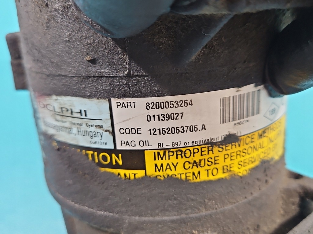 фото №8, Компрессор кондиционера компрессор nissan primera p12 8200053264