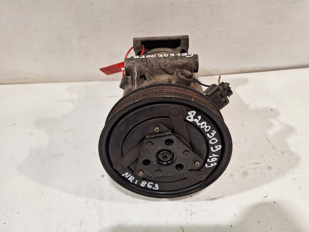 фото №6, Компрессор кондиционера 8200309193 renault megane ii scenic ii 1.6 16v 03-