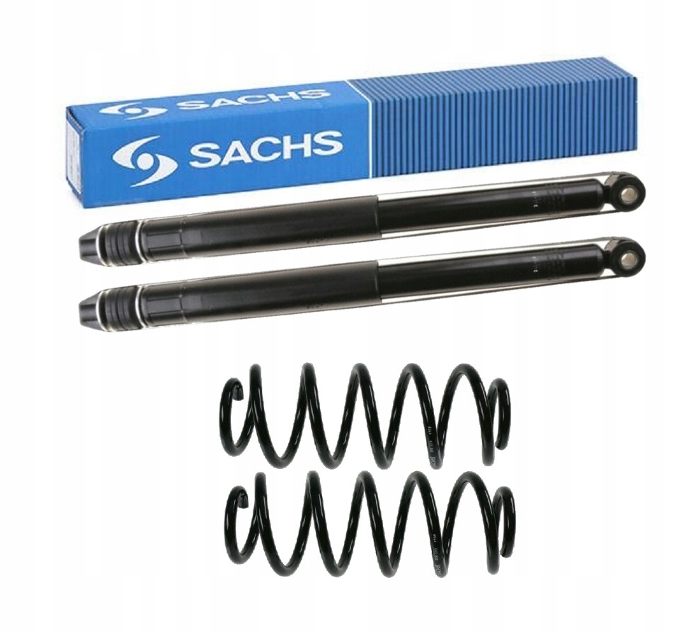 фото №1, Амортизаторы sachs задняя набор пружины fiat sedici 4x4