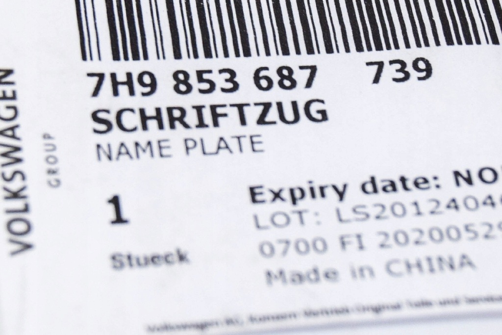 фото №8, Vw transporter v емблема na задня кришка багажника новий оригінальний 7h98536