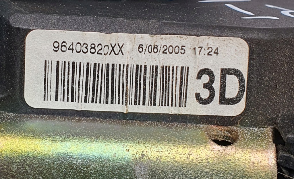 фото №4, Pas правый задняя iii ряд peugeot 307 sw 96403820xx