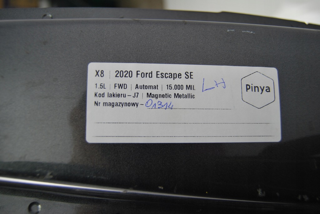 фото №8, Поріг блок двигуна середній ford kuga mk3 20+ escape usa