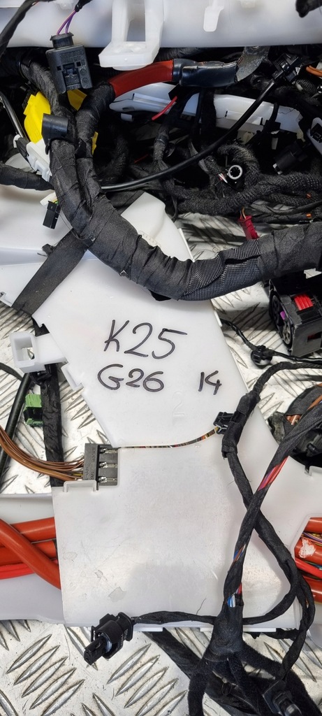 фото №13, Bmw оригинальный номер 5a68282 4' g26 i4 жгут электропроводка кабины автомобиля e40 2023 rok