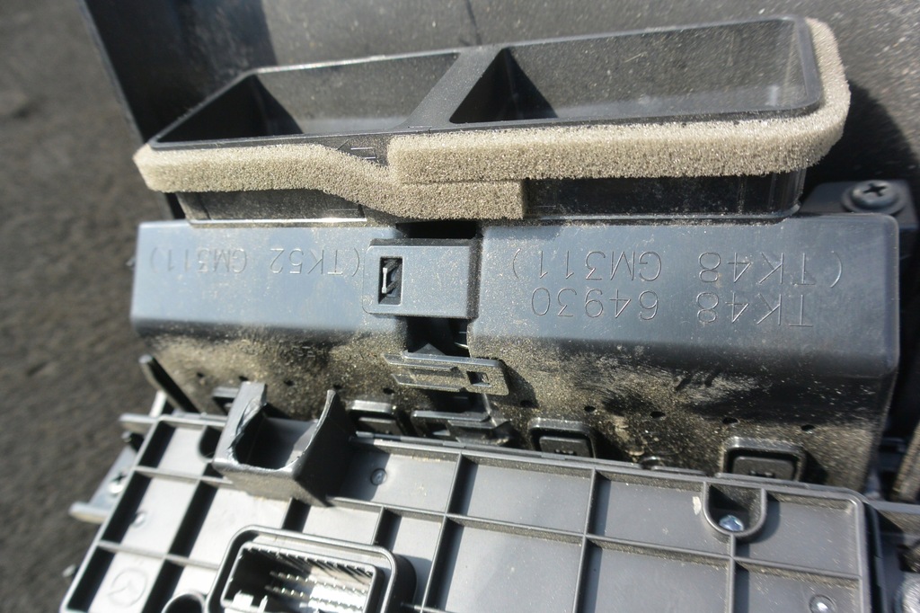 фото №11, Панель кондиционер решётка обдув туннель kpl mazda cx9