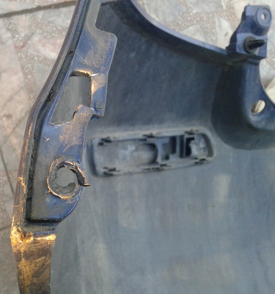 фото №10, Бампер задняя задний + балка renault clio iii 3 hb 05-09 nv432 1859437016