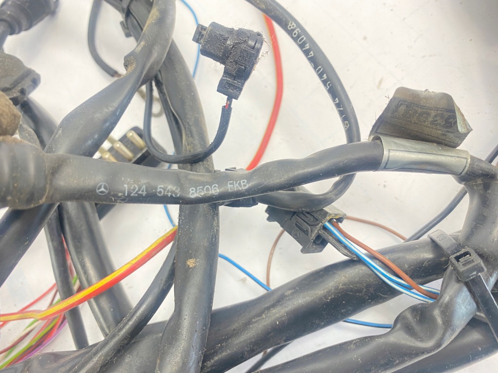 Джгут електропроводка двигуна mercedes w124 200e 230e m102 1245438506 Зі Шроту