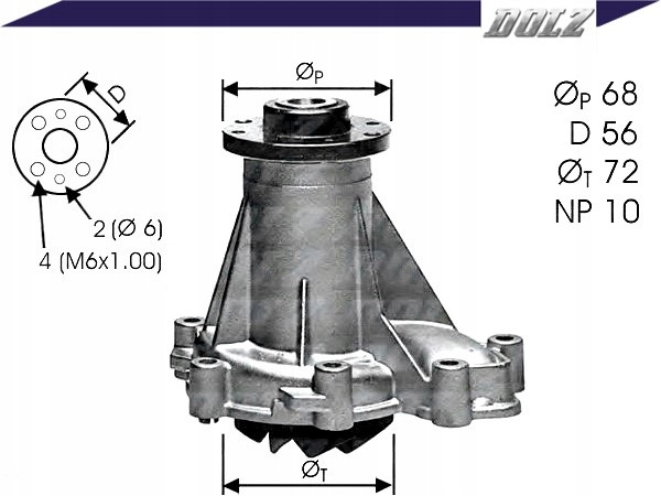 фото №2, Насос водяна - wody [dolz]