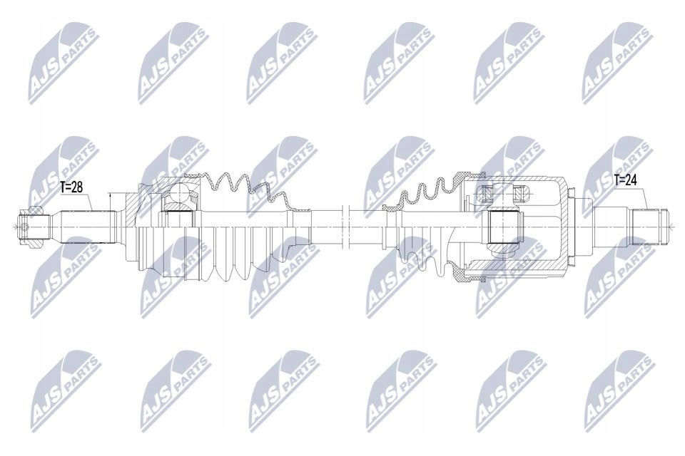 фото №4, Приводной вал приводная npw-ct-125 nty