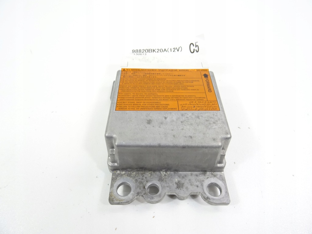 фото №1, Qashqai j10 +2 датчик модуль подушек 98820bk20a