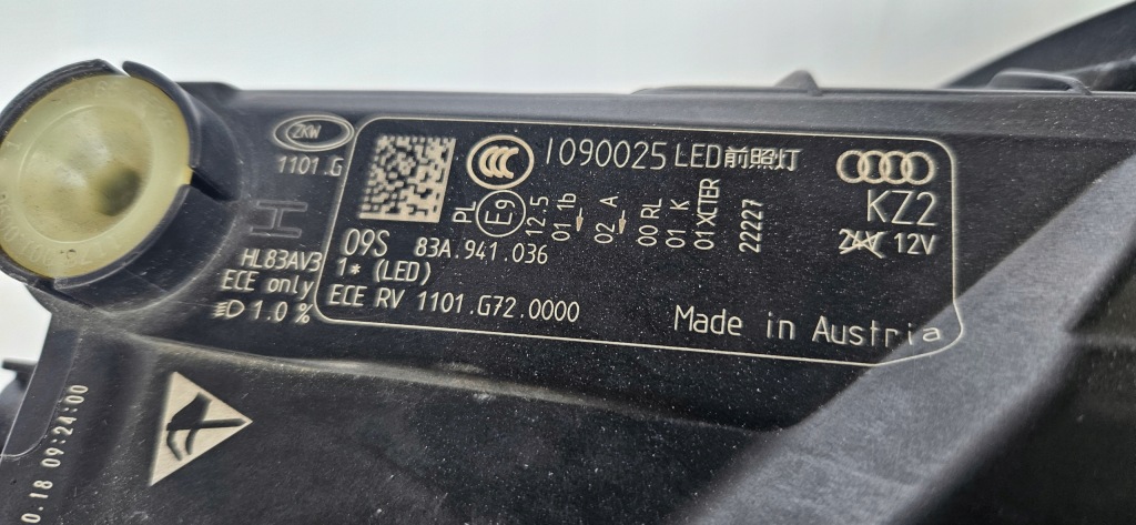 83a941034 ideał! правий matrix ful led audi q3 sq3 rsq3 ideał 2018r Доставка