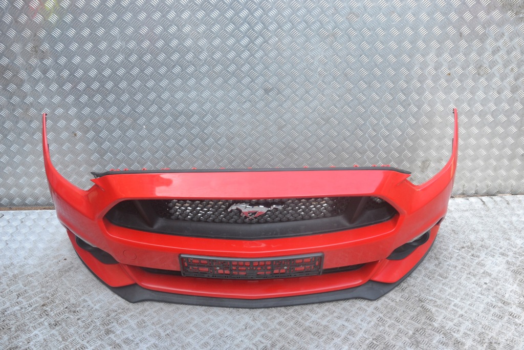 фото №1, Бампер передній ford mustang 2016- race red do встановлення