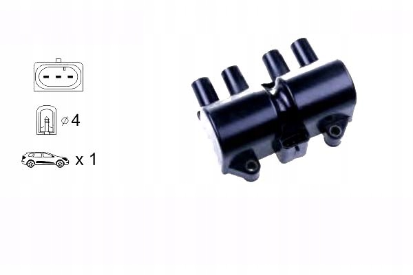 фото №1, Катушка зажигания janmor 96253555 ic11102 20166