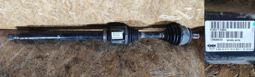 фото №1, Приводной вал длинная volvo s60 v70 p30777065 гарантия
