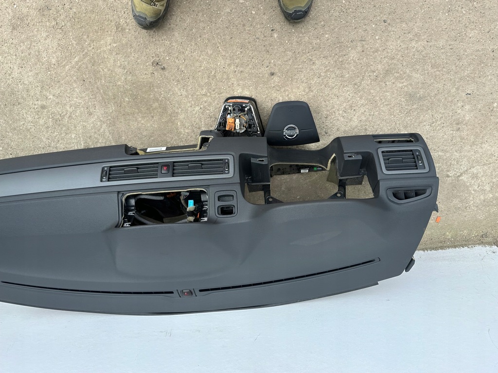 фото №11, Панель приладів приладова консоль volvo v70 xc70 оригінал подушка безпеки ремені