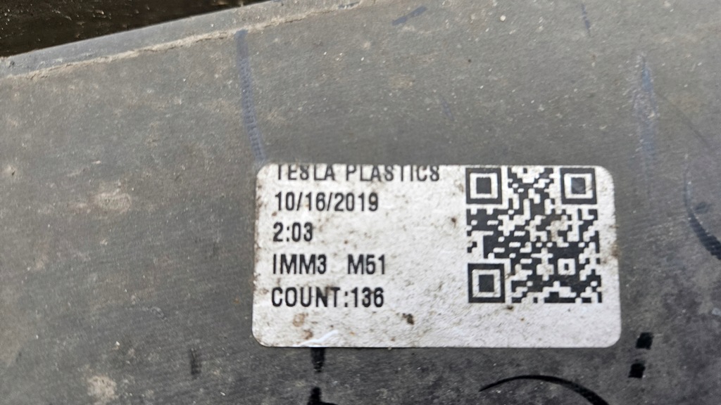 фото №8, Бампер tesla model x 15-20 задняя диффузор спойлер