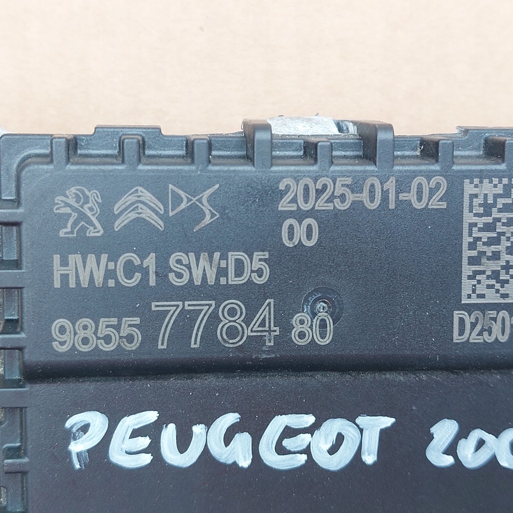 Peugeot 2008 ii 1.2 thp 25r блок управления радар датчик distronic оригинал Недорого