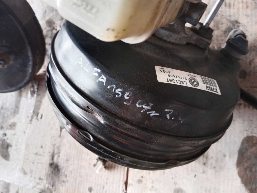 фото №2, Підсилювач гальм насос гальмівна alfa romeo 159 2.4 lsc130t