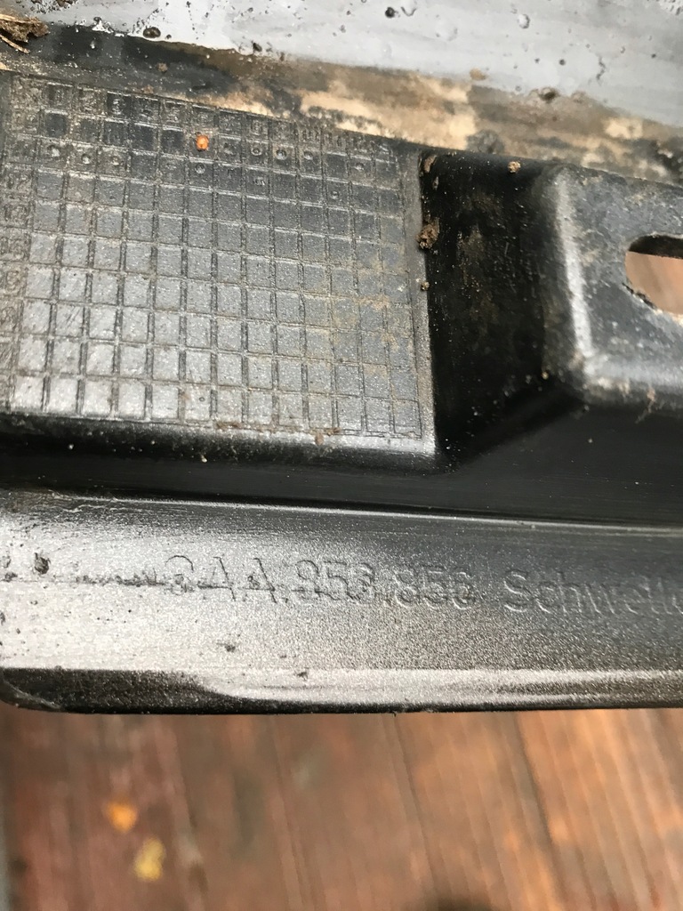 фото №6, Молдинг порог правая vw passat b7 3aa853856