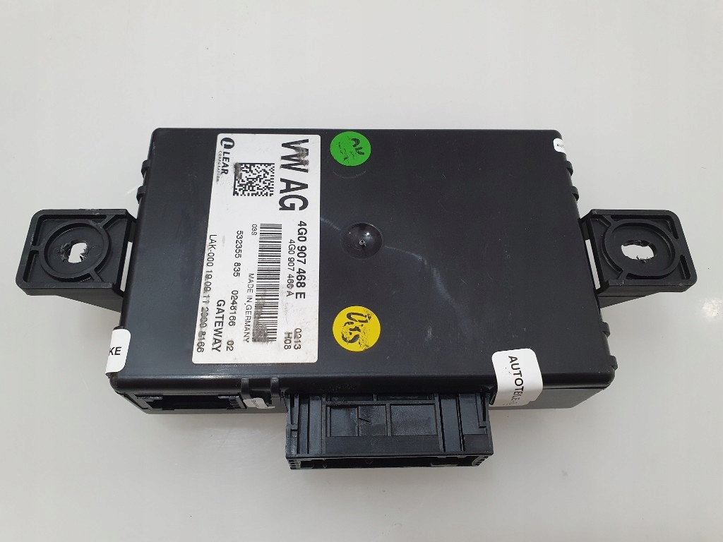 фото №6, Audi a6 a7 s6 s7 rs7 модуль блок керування шлюз 4g0907468e оригінал super стан